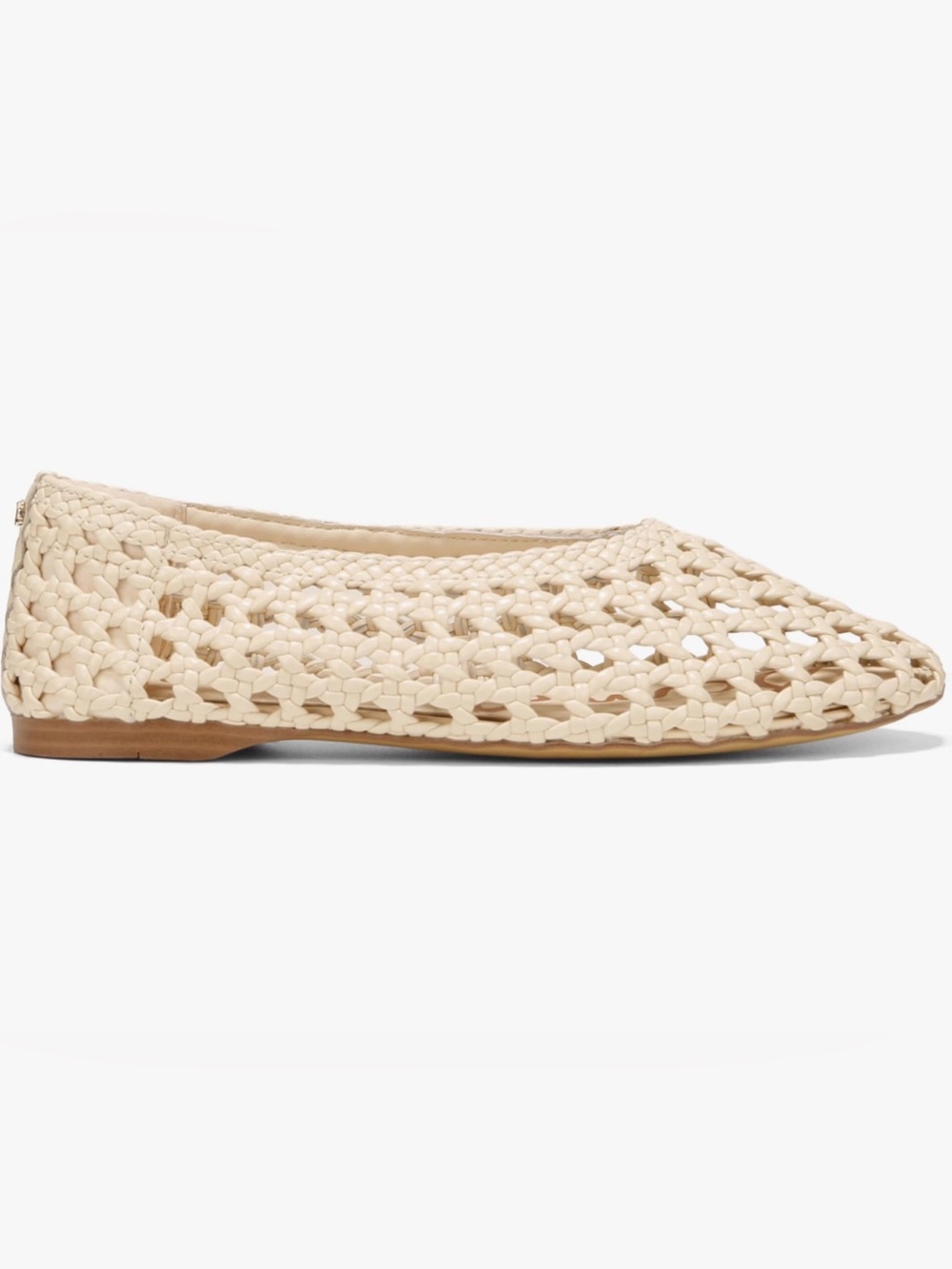 Sam Edelman Women's Shira Woven Flats Ivory size7.5 - Picture 3 of 9